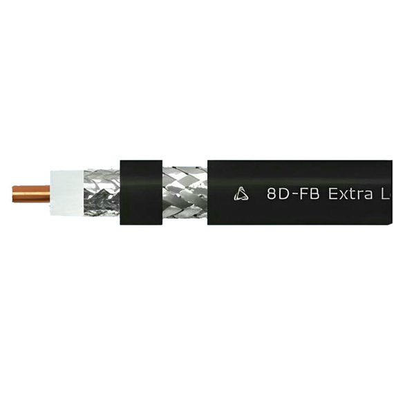 ВЧ кабель SCALAR 8D-FB CCA LSZH Black