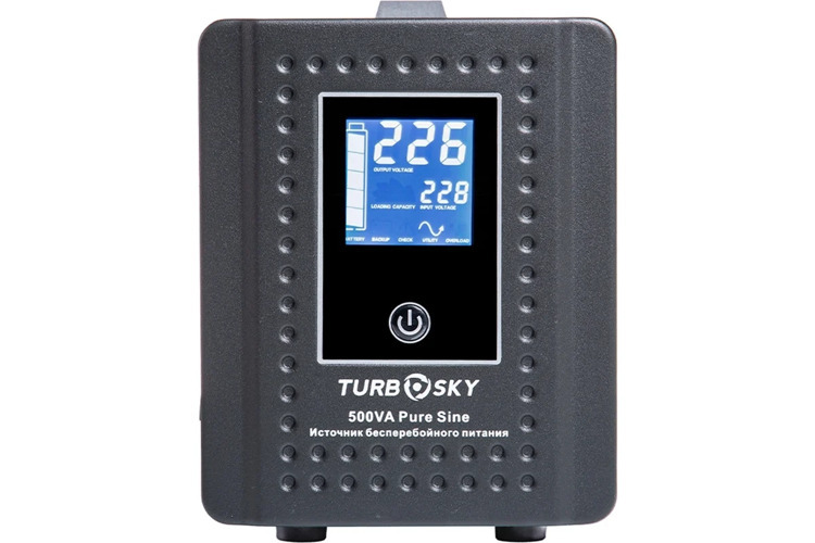 Источник бесперебойного питания Turbosky 500VA Pure Sine